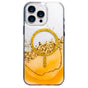 Husa telefon pentru Apple iPhone 16 Pro Max, KARAT MagSafe, Marmura Ambra