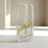 Husa telefon pentru Samsung Galaxy S26 Ultra, MagSafe, Marmura alba