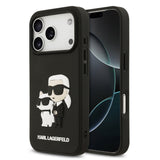 Husa Karl Lagerfeld compatibila cu iPhone 17 Pro Max, TPU, Negru