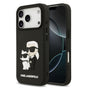 Husa Karl Lagerfeld compatibila cu iPhone 17 Pro Max, TPU, Negru