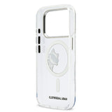 Husa telefon Karl Lagerfeld pentru Apple iPhone 17 Pro Max, IML Choupette Peekaboo MagSafe, Transparentă