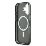 Husa telefon Karl Lagerfeld pentru Apple iPhone 17, IML K/C Heads Logo, MagSafe, Neagra