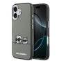Husa telefon Karl Lagerfeld pentru Apple iPhone 17, IML K/C Heads Logo, MagSafe, Neagra