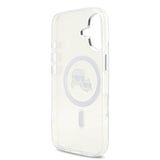 Husa Karl Lagerfeld compatibila cu iPhone 17 Pro, MagSafe/Magnetic, policarbonat, Transparent