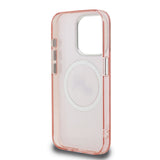 Husa Karl Lagerfeld compatibila cu iPhone 16 Pro, MagSafe/Magnetic, TPU, Roz