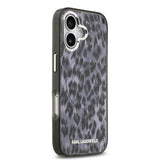 Husa Karl Lagerfeld compatibila cu iPhone 17, MagSafe/Magnetic, policarbonat, poliuretan, Gri