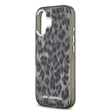 Husa Karl Lagerfeld compatibila cu iPhone 17, MagSafe/Magnetic, policarbonat, poliuretan, Gri