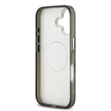 Husa Karl Lagerfeld compatibila cu iPhone 17, MagSafe/Magnetic, policarbonat, poliuretan, Gri