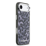 Husa Karl Lagerfeld compatibila cu iPhone 17 Air, MagSafe/Magnetic, policarbonat, poliuretan, Gri