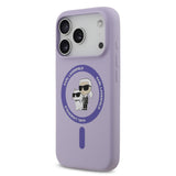 Husa Karl Lagerfeld compatibila cu iPhone 17 Pro Max, MagSafe/Magnetic, TPU, Mov