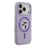 Husa Karl Lagerfeld compatibila cu iPhone 17 Pro Max, MagSafe/Magnetic, TPU, Mov