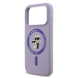 Husa Karl Lagerfeld compatibila cu iPhone 17 Pro Max, MagSafe/Magnetic, TPU, Mov