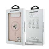 Husa Karl Lagerfeld compatibila cu iPhone 17 Air, MagSafe/Magnetic, TPU, Mov