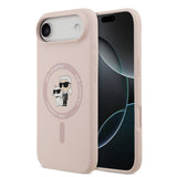 Husa Karl Lagerfeld compatibila cu iPhone 17 Air, MagSafe/Magnetic, TPU, Mov