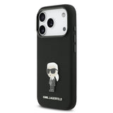 Husa Karl Lagerfeld compatibila cu iPhone 17 Pro, MagSafe/Magnetic, TPU, Negru