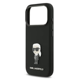 Husa Karl Lagerfeld compatibila cu iPhone 17 Pro, MagSafe/Magnetic, TPU, Negru