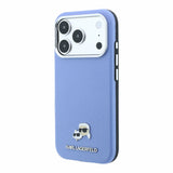 Husa telefon pentru Apple iPhone 18 Pro / 17 Pro, Karl Lagerfeld, PU, MagSafe, Albastră
