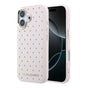 Husa telefon Karl Lagerfeld pentru Apple iPhone 17, PU Perforated Gold Dots, MagSafe, Roz