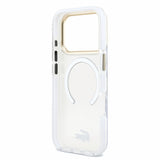 Husa telefon LACOSTE IML Shockproof Petit Pique Gold Logo MagSafe pentru Apple iPhone 17 Pro / 18 Pro, Transparenta