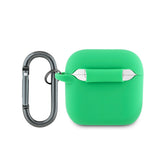Husa, Originala Lacoste Liquid Silicone Croc Logo Pentru AirPods 4 Omax 8e423a, Verde