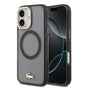 Husa Lacoste compatibila cu iPhone 17, MagSafe/Magnetic, TPU, Negru