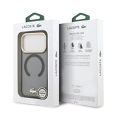 Husa telefon pentru Apple iPhone 17 Pro, PC/TPU, Finisaj Frosted, Logo Auriu, MagSafe, Neagra