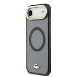Husa Lacoste compatibila cu iPhone 17 Air, MagSafe/Magnetic, TPU, Negru