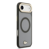 Husa Lacoste compatibila cu iPhone 17 Air, MagSafe/Magnetic, TPU, Negru