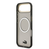 Husa Lacoste compatibila cu iPhone 17 Air, MagSafe/Magnetic, TPU, Negru