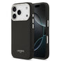 Husa piele pentru Apple iPhone 17 Pro Max, LACOSTE Champs Elysees MagSafe, Neagra