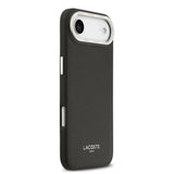 Husa Lacoste compatibila cu iPhone 17 Air, MagSafe/Magnetic, piele PU, Negru