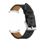 Curea piele compatibila cu Galaxy Watch 8, Galaxy Watch 8 Classic, Negru