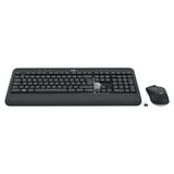 Tastatura si Mouse Wireless Logitech MK540 Advanced, Negru