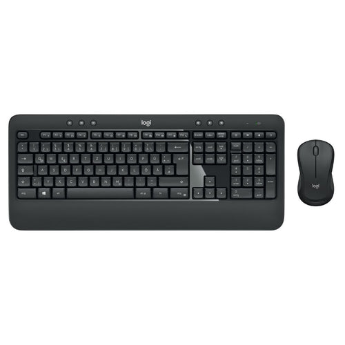 Tastatura si Mouse Wireless Logitech MK540 Advanced, Negru