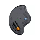 Mouse wireless Logitech M575S ERGO, Gri-Albastru