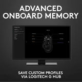 Cablu de date pentru mouse Logitech G502 Hero, Negru