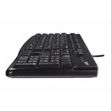 Set tastatură și mouse cu fir Logitech MK120, Negru