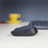 Mouse wireless Logitech M170, Gri