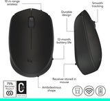 Mouse wireless Logitech M171, Negru