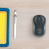 Mouse wireless Logitech M185, Gri