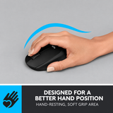 Mouse wireless Logitech B330 Silent Plus, Negru