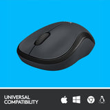 Mouse wireless Logitech M220 Silent, Negru