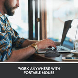 Mouse wireless Logitech M220 Silent, Negru