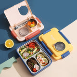 Lunch box, Albastru