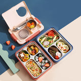 Lunch box, Albastru