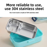 Lunch box, Roz-Albastru