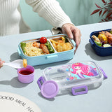 Lunch box, Mov-Albastru