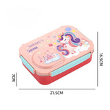 Lunch box, Albastru