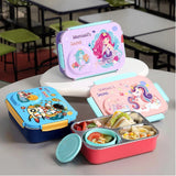 Lunch box, Albastru