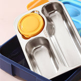Lunch box, Albastru